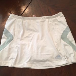 Adidas white skort